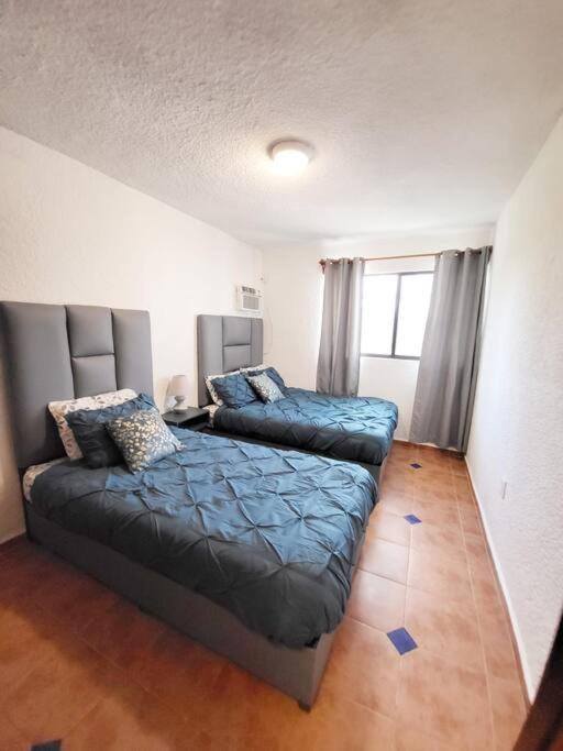 2 Rooms Apartment With Private Beach In Puerto Juarez Cancun Exterior photo